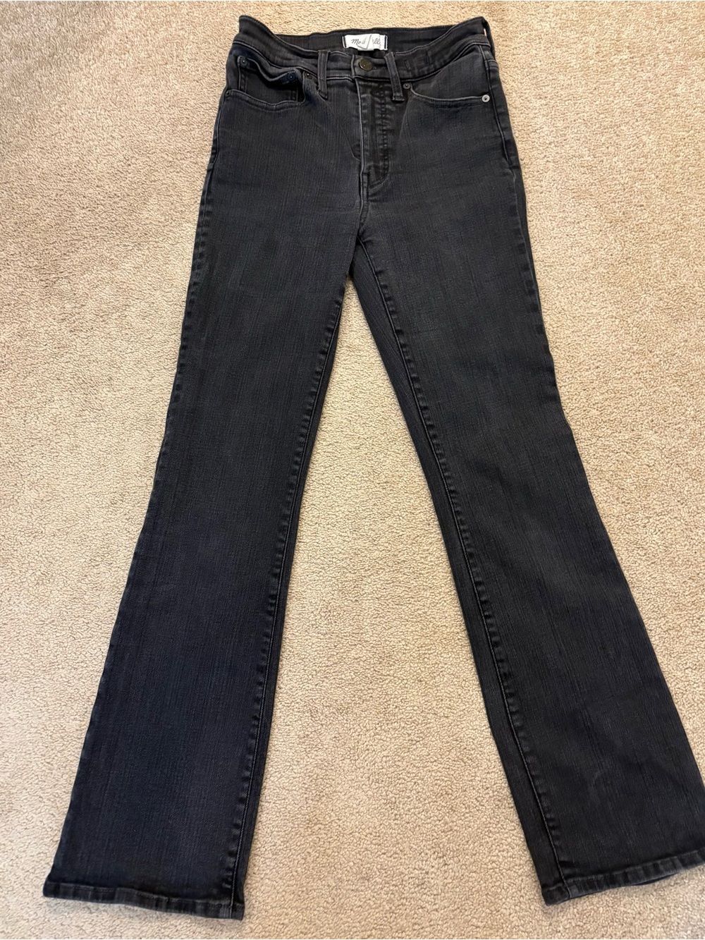 Madewell Black Bootcut Jeans - Picture 3 of 12